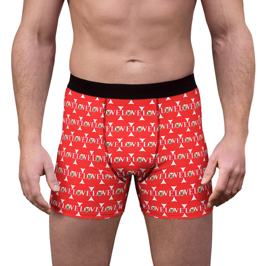 More Love Mosaic Boxer Briefs
