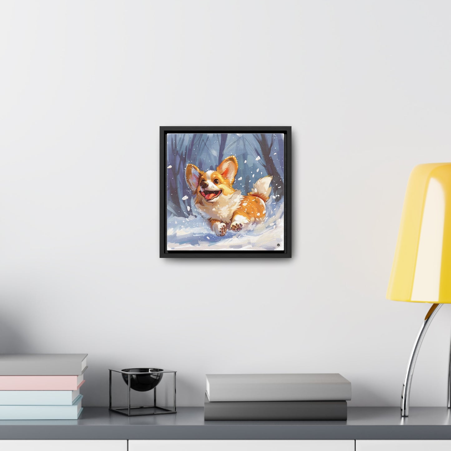 Winter Fun - Framed on Canvas