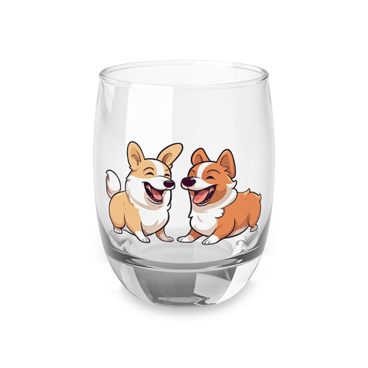 Corgi Couple - Whiskey/Juice Glass