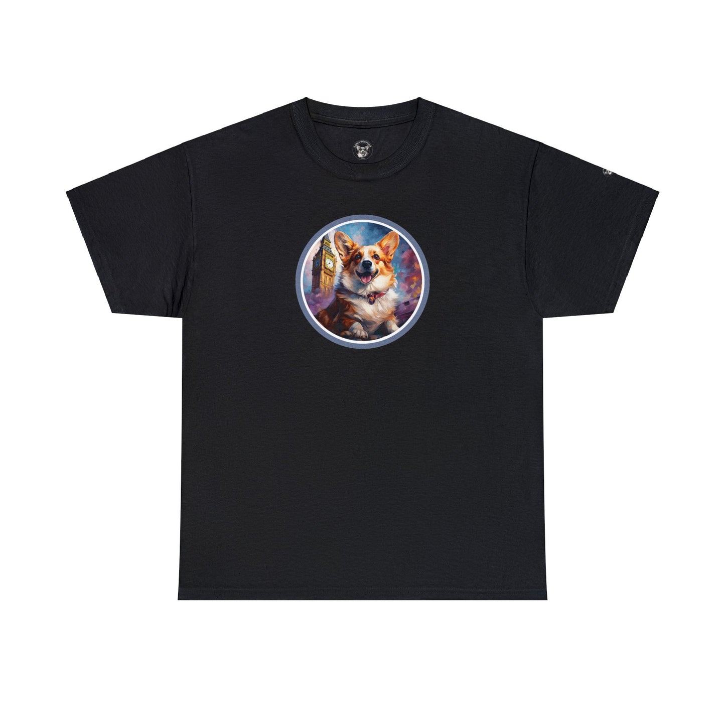 Corgi and Ben - Unisex Heavy Cotton Tee