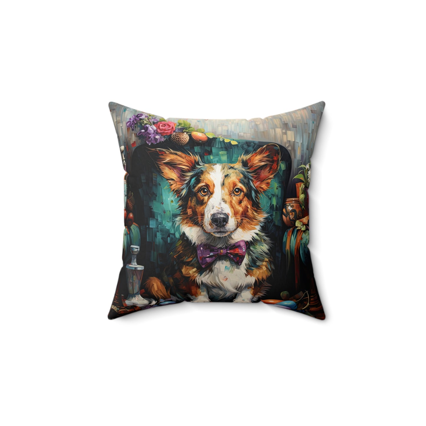 Formal Corgi - Throw Pillow