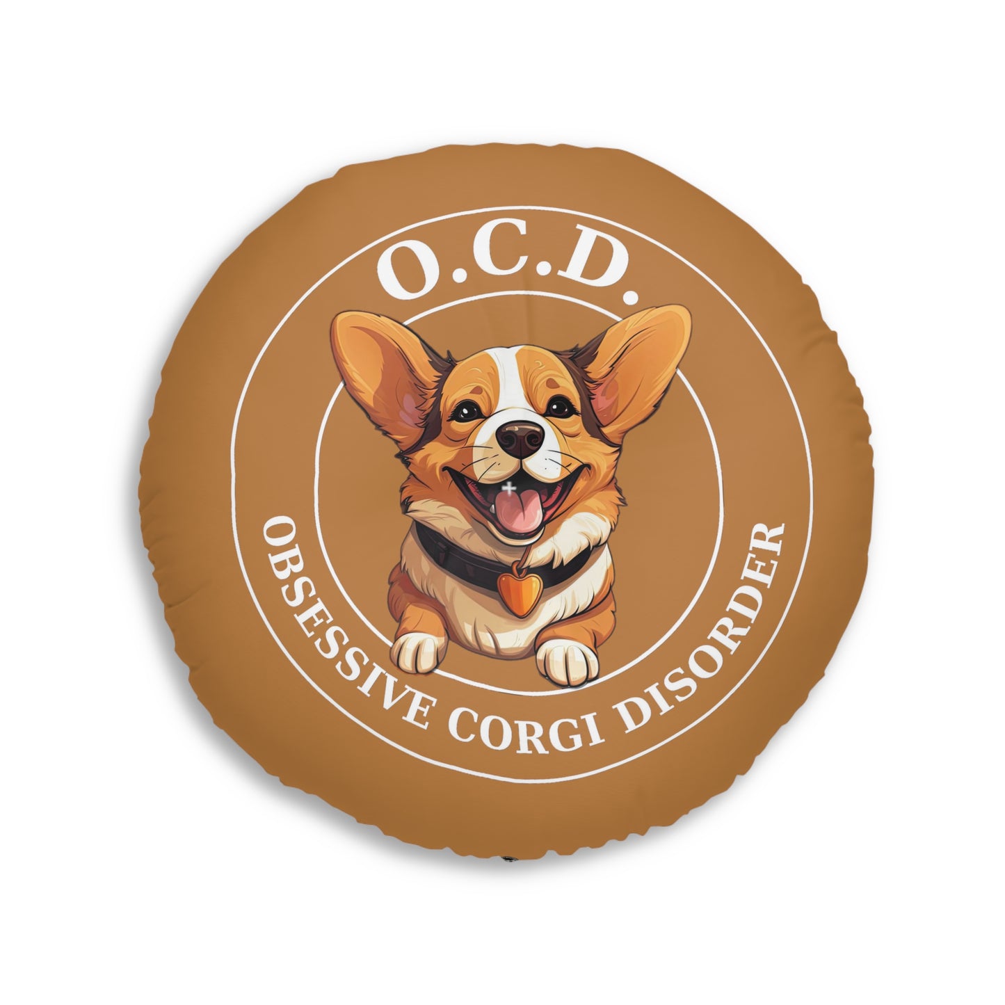 O.C.D. Obsessive Corgi Disorder - Floor Pillow