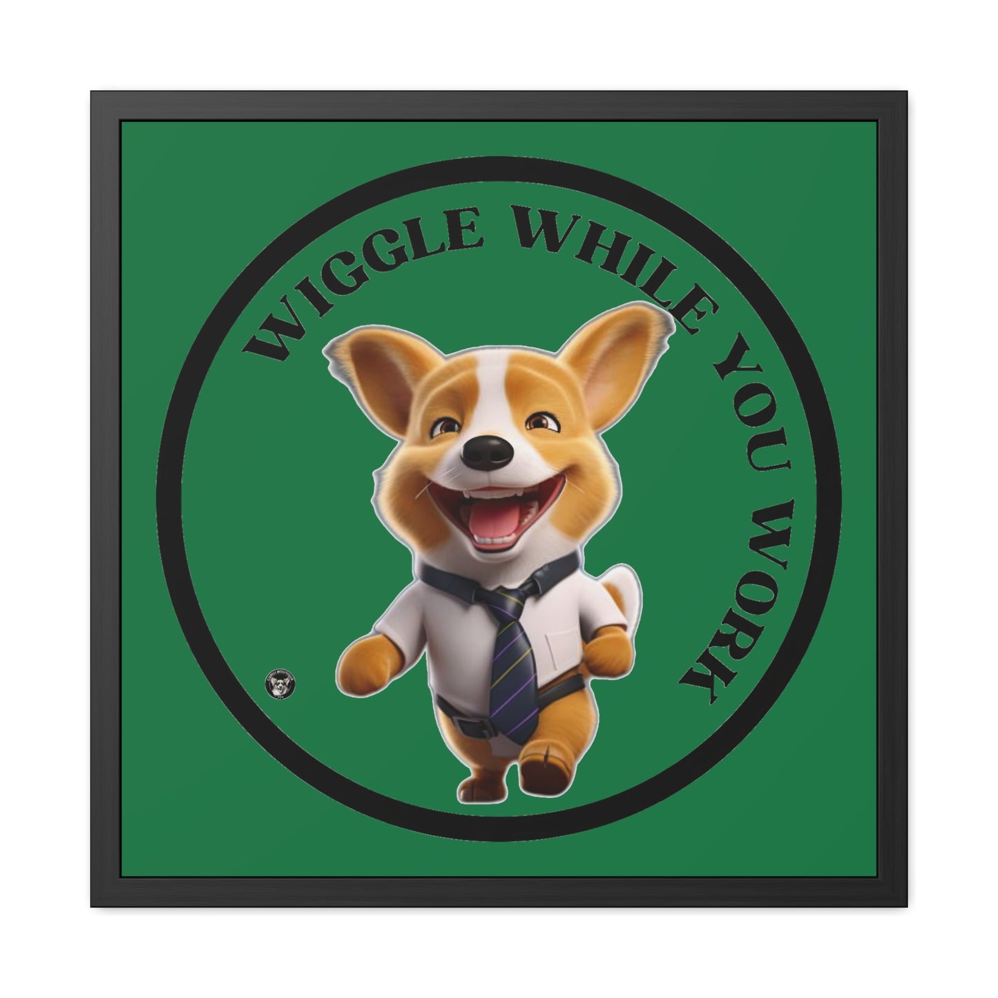 Wiggle While You Work - Framed Print