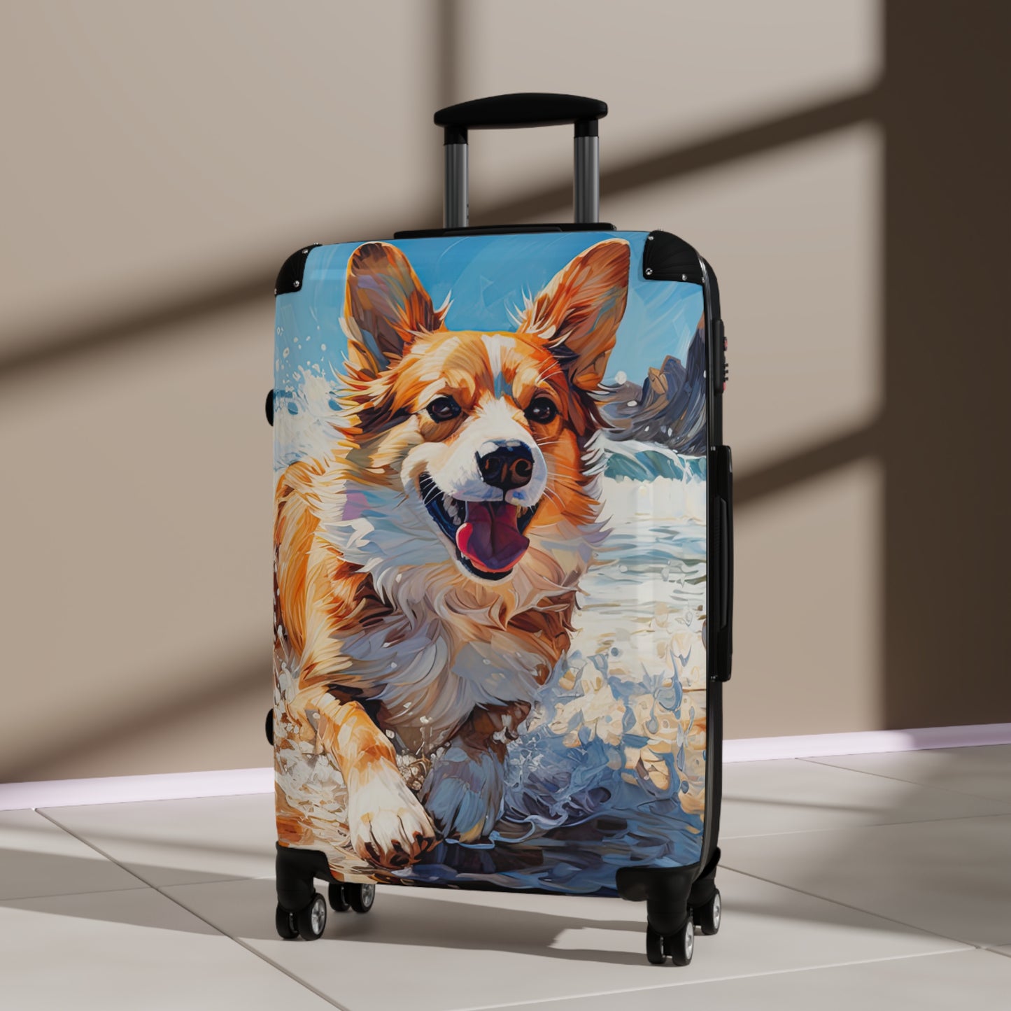Coastal Corgi - Suitcase