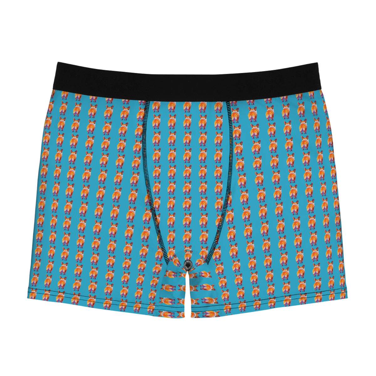 Corgi Butt Stripes Artistic Portrait - Corgi Boxer Briefs!