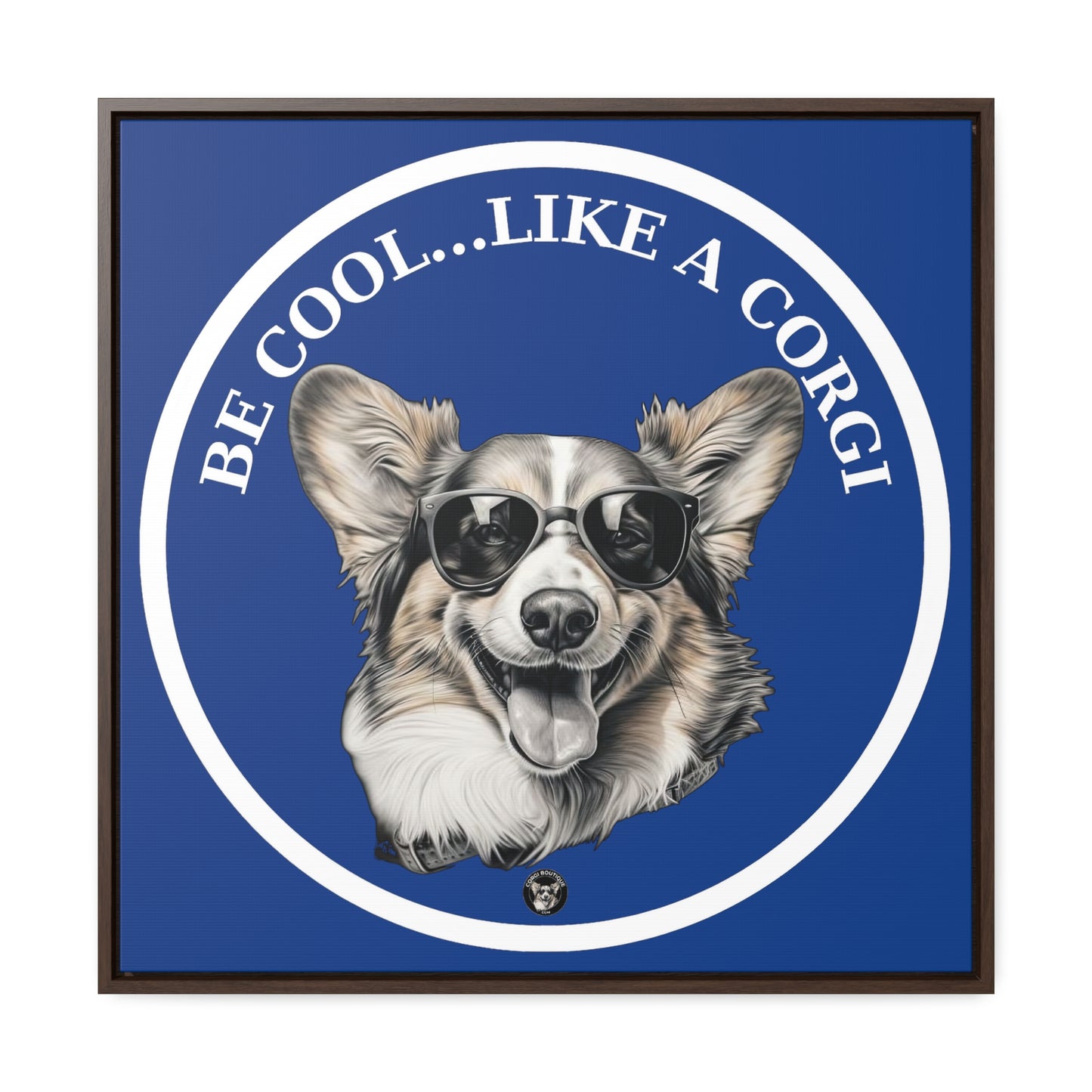 Be Cool - Framed on Canvas
