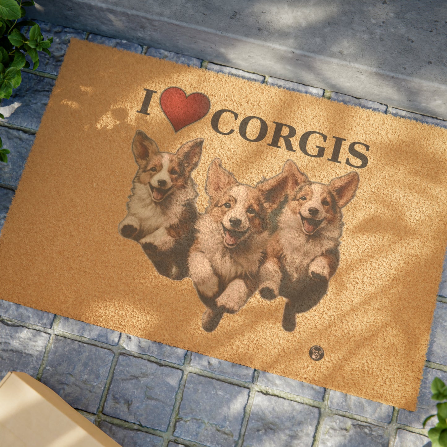 I Heart Corgis - Doormat
