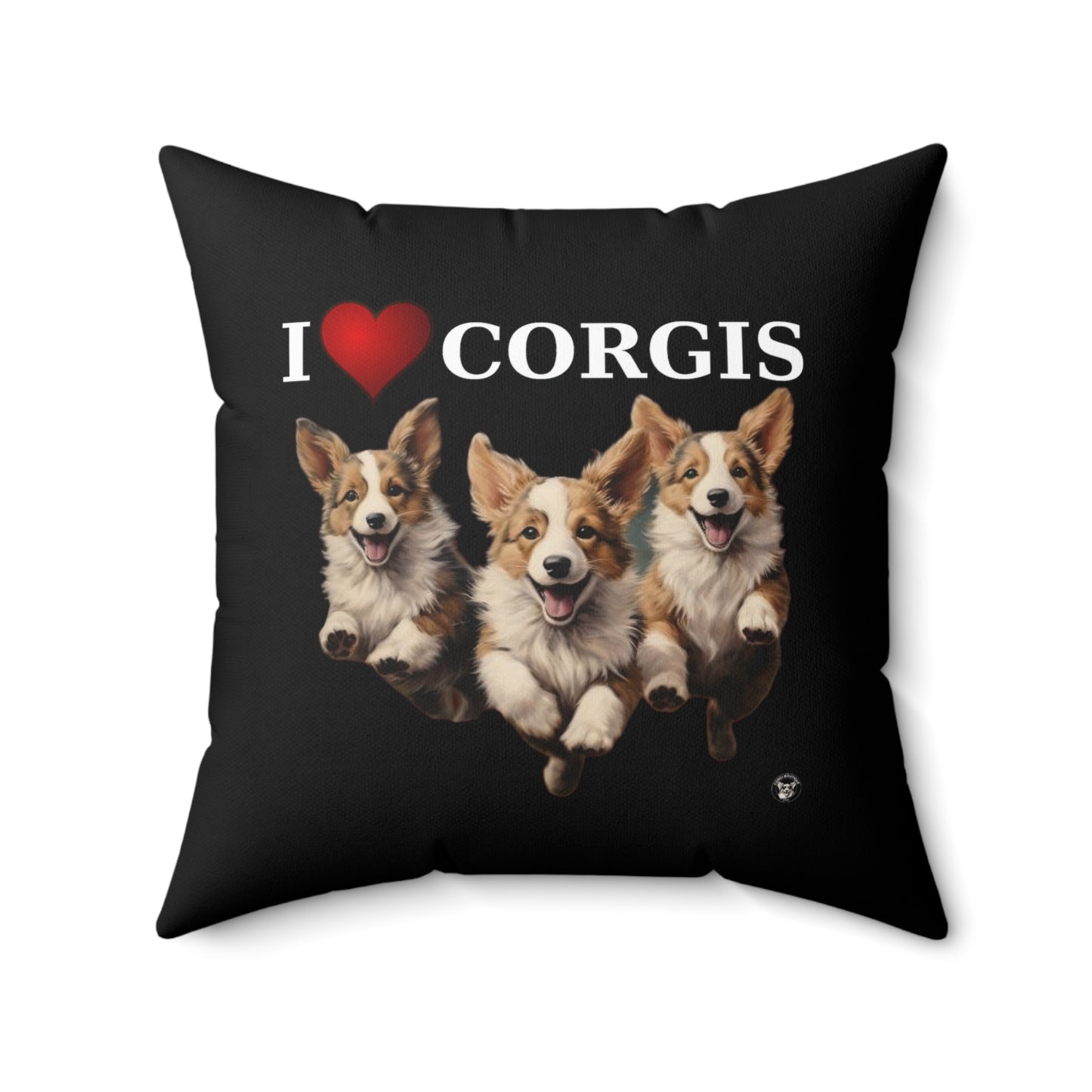 I Heart Corgis - Throw Pillow