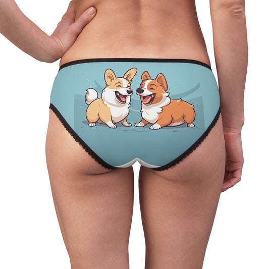 Corgi Couple Panties