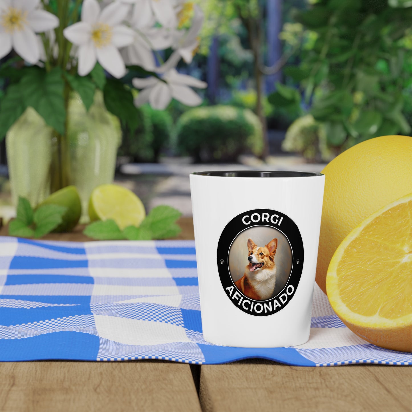 Corgi Aficionado - Espresso/Shot Glass