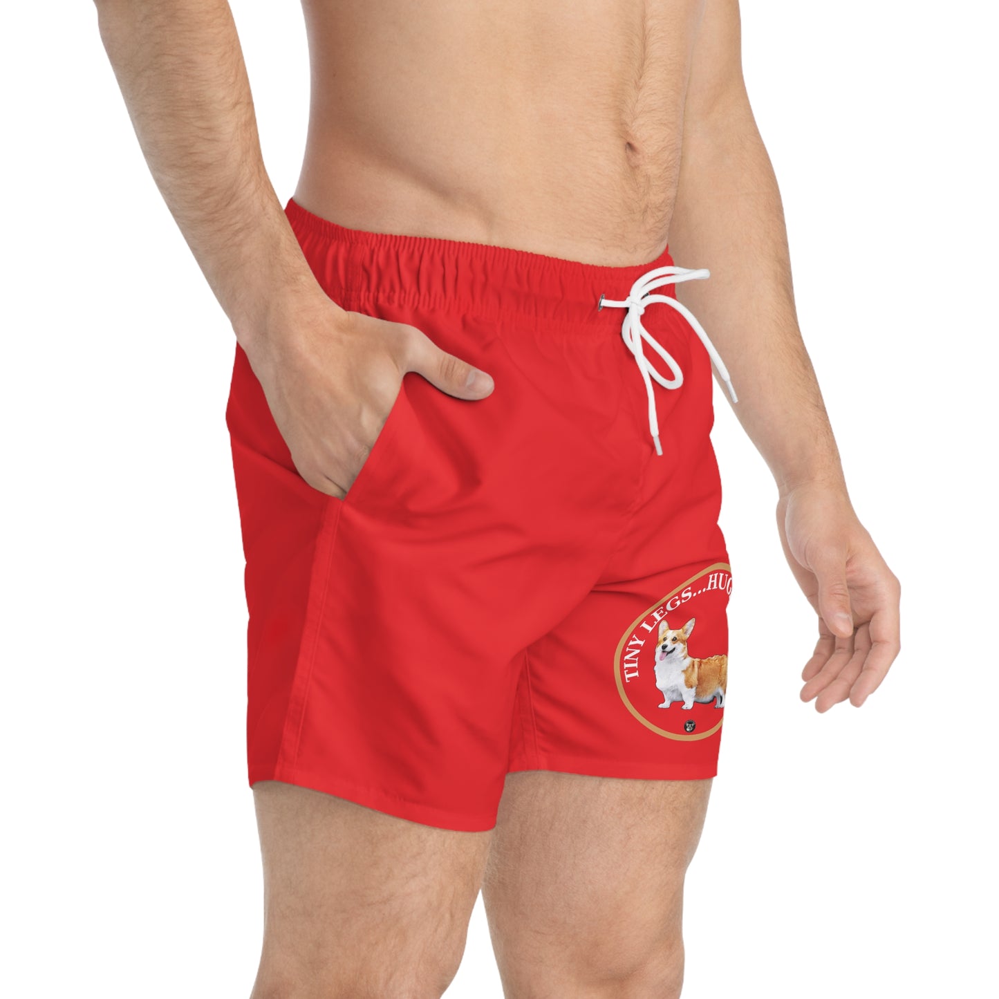 Tiny Legs...Huge Heart - Swim Trunks