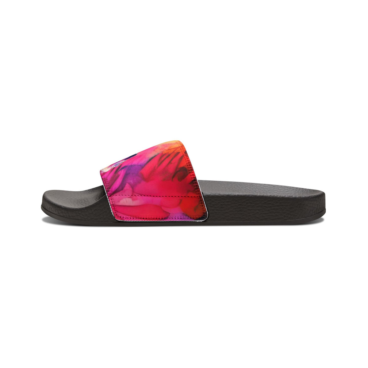 Motley Corgi Women's Casual Watercolor Slide Sandals - Pool & Beach Slides