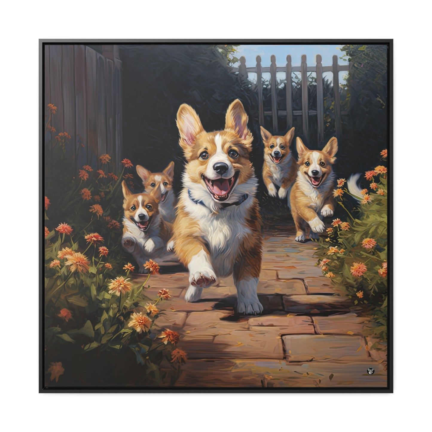 Welcome Home - Framed on Canvas