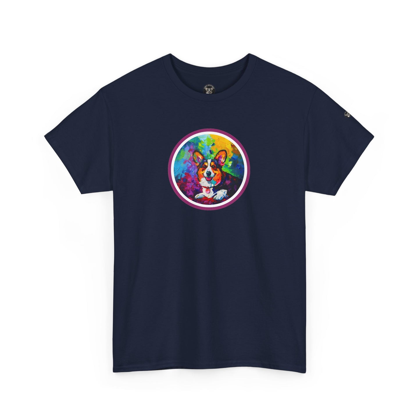 Colorful Cardigan - Unisex Heavy Cotton Tee