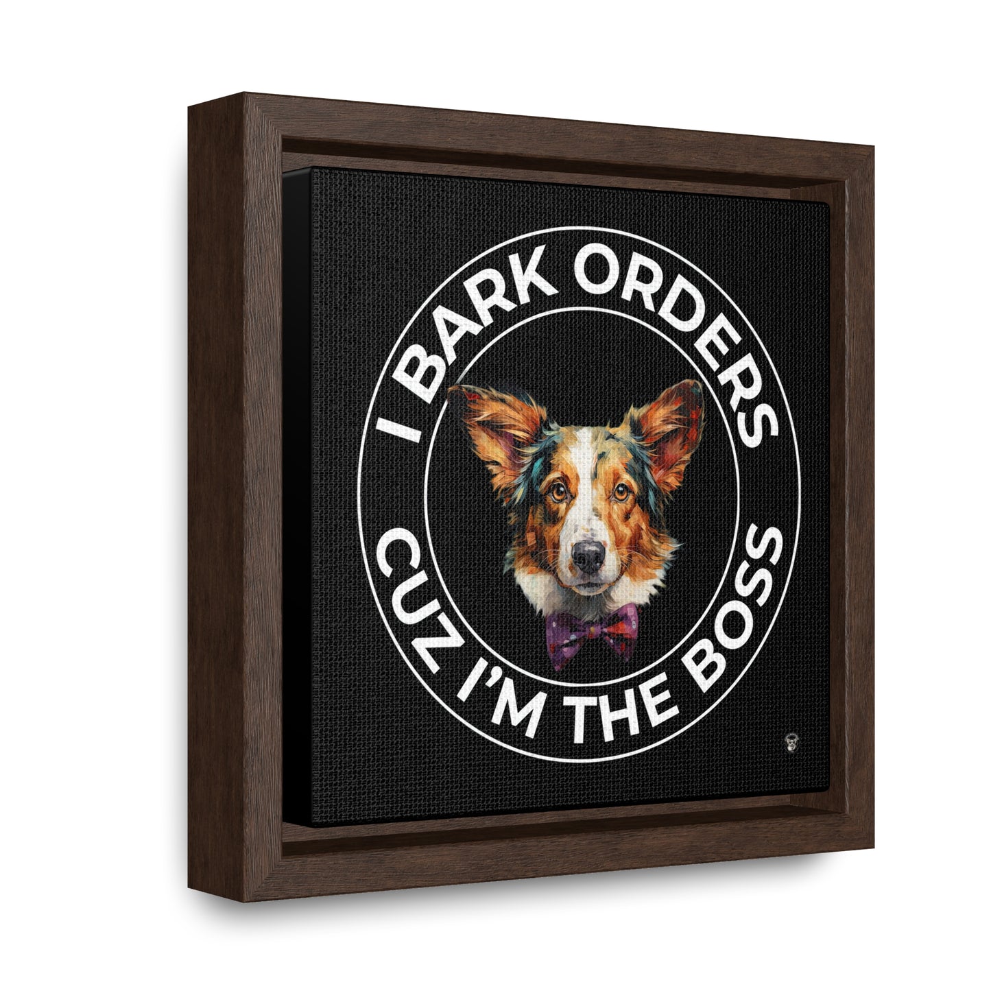 The Boss - Framed on Canvas