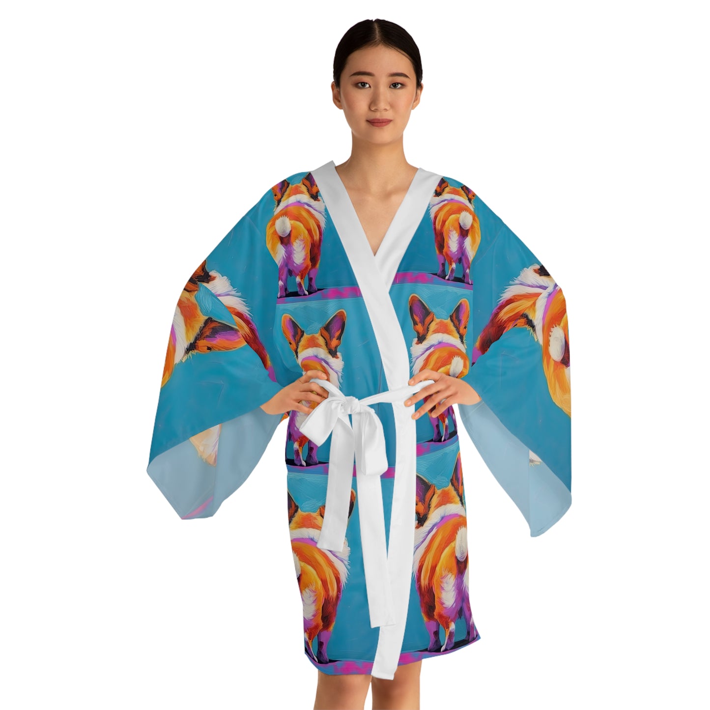 Corgi Butt Kimono Robe