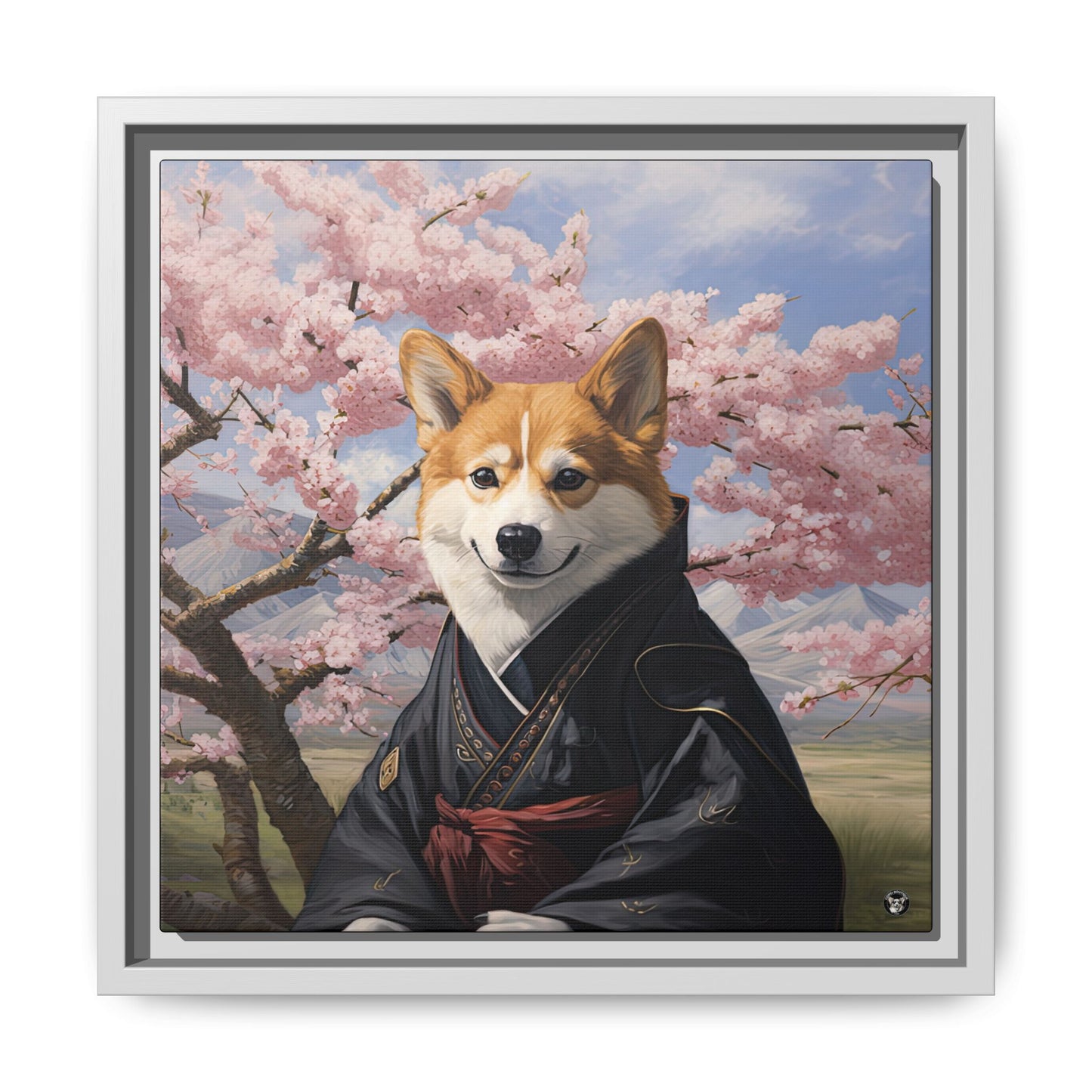Zendog on Canvas