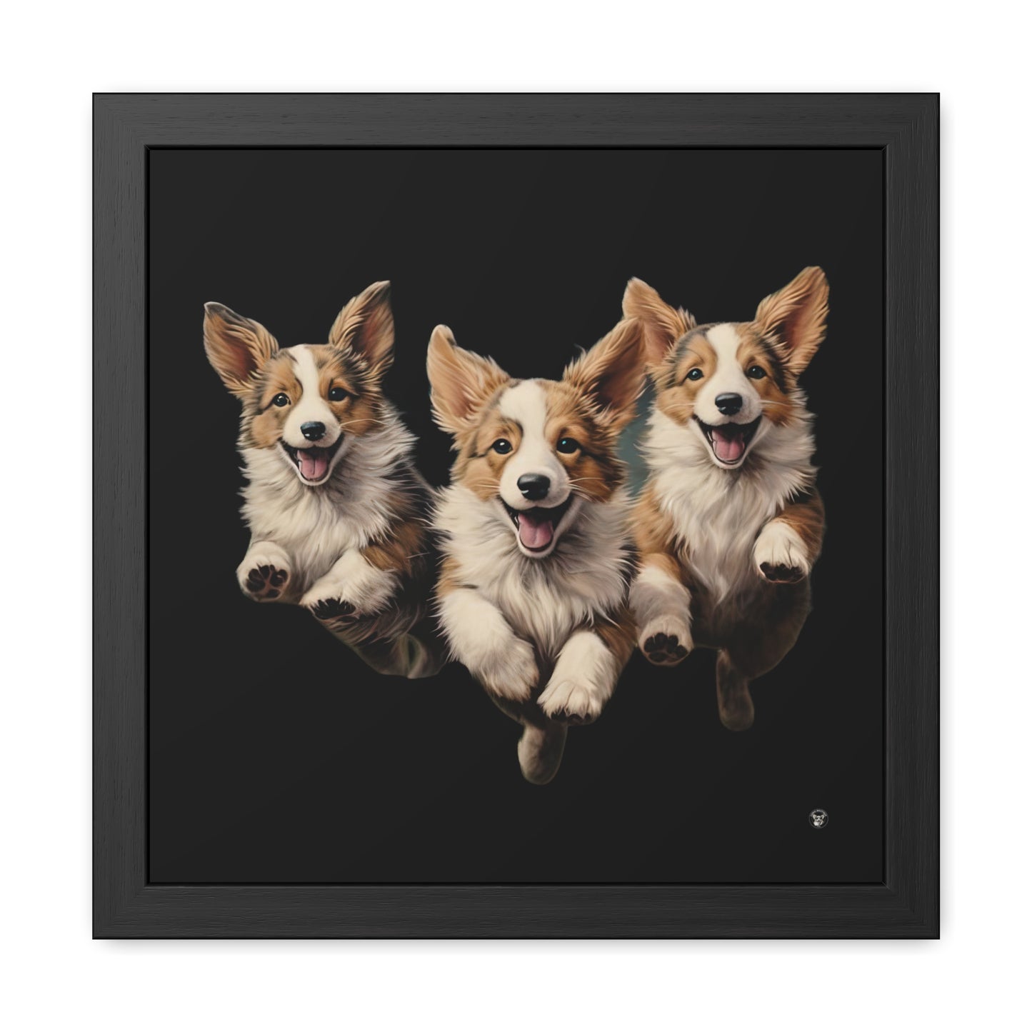 Corgi Enthusiasm - Framed Print