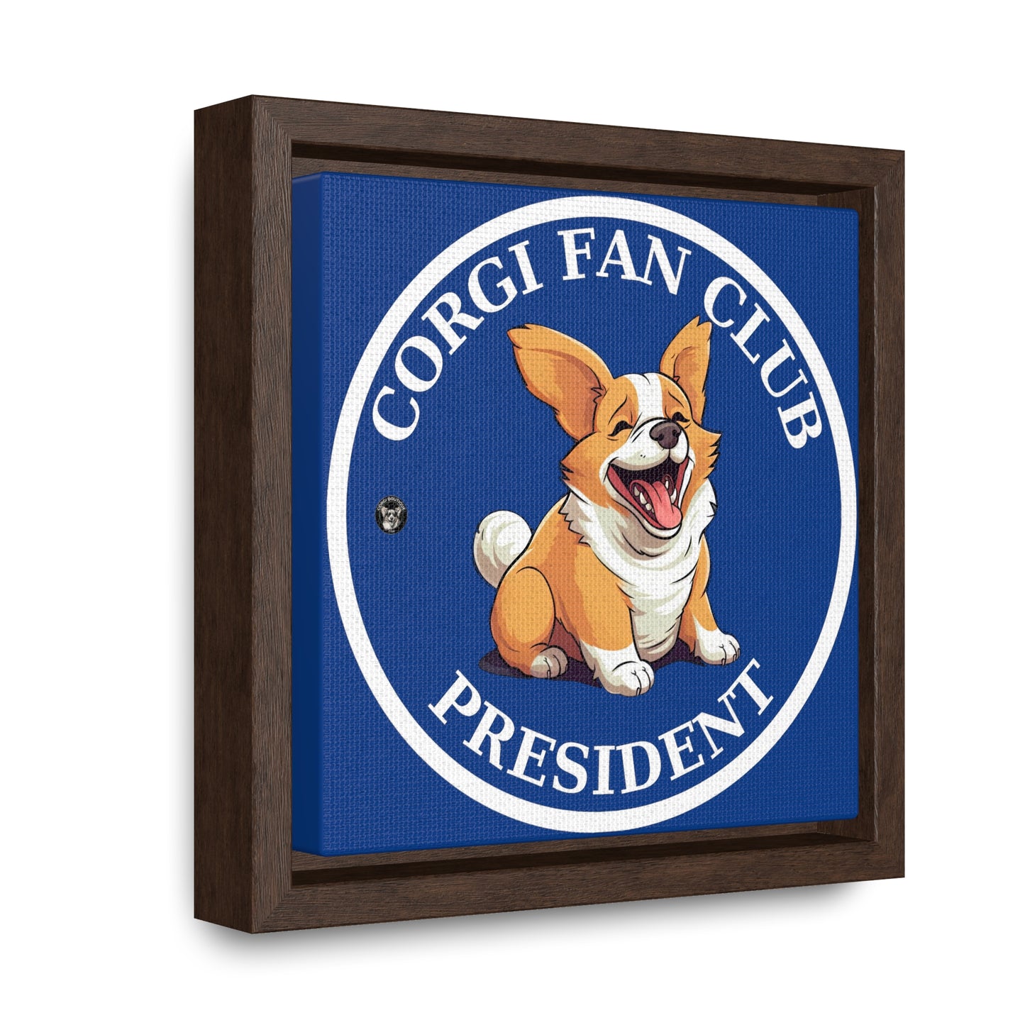 Fan Club President - Framed on Canvas