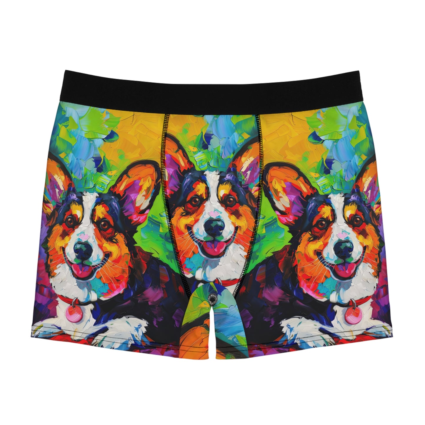 Colorful Corgi Boxer Briefs!
