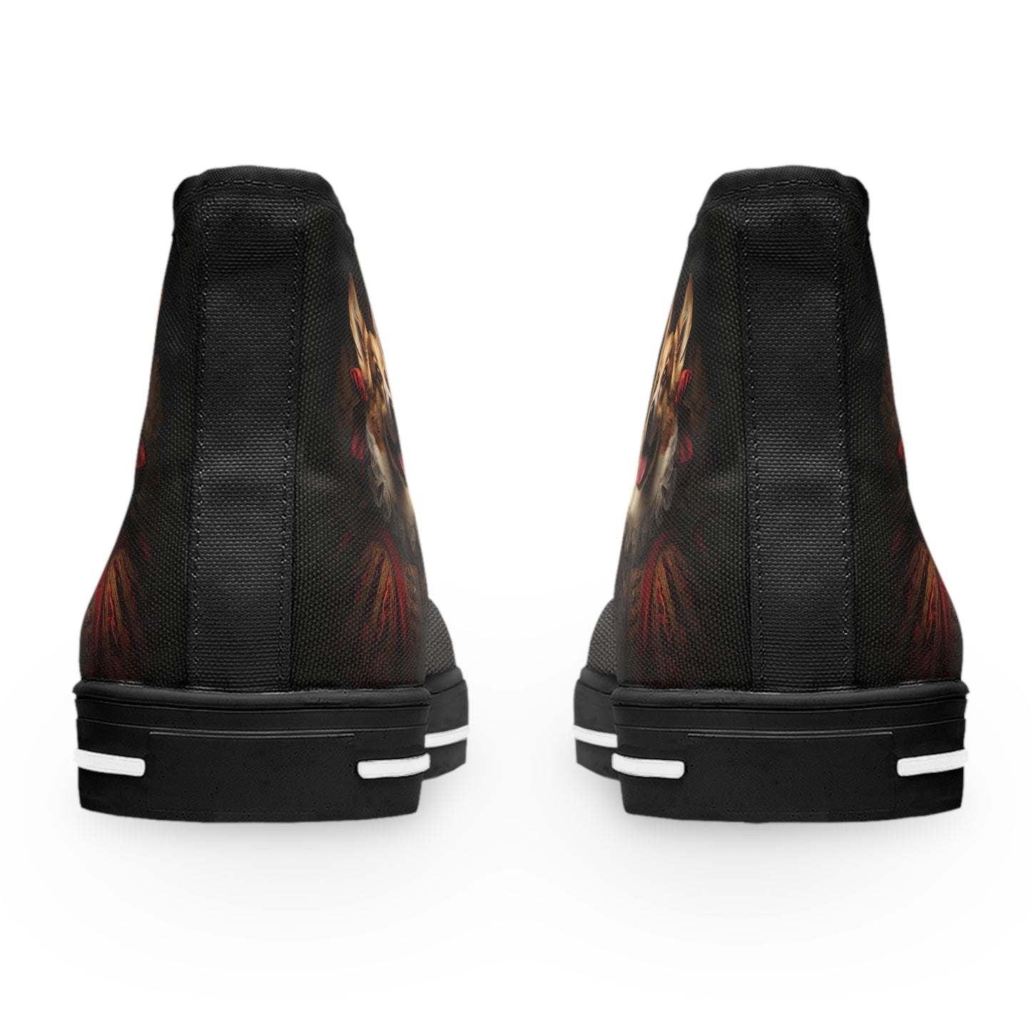Renaissance Corgi - Women's High Top Sneakers
