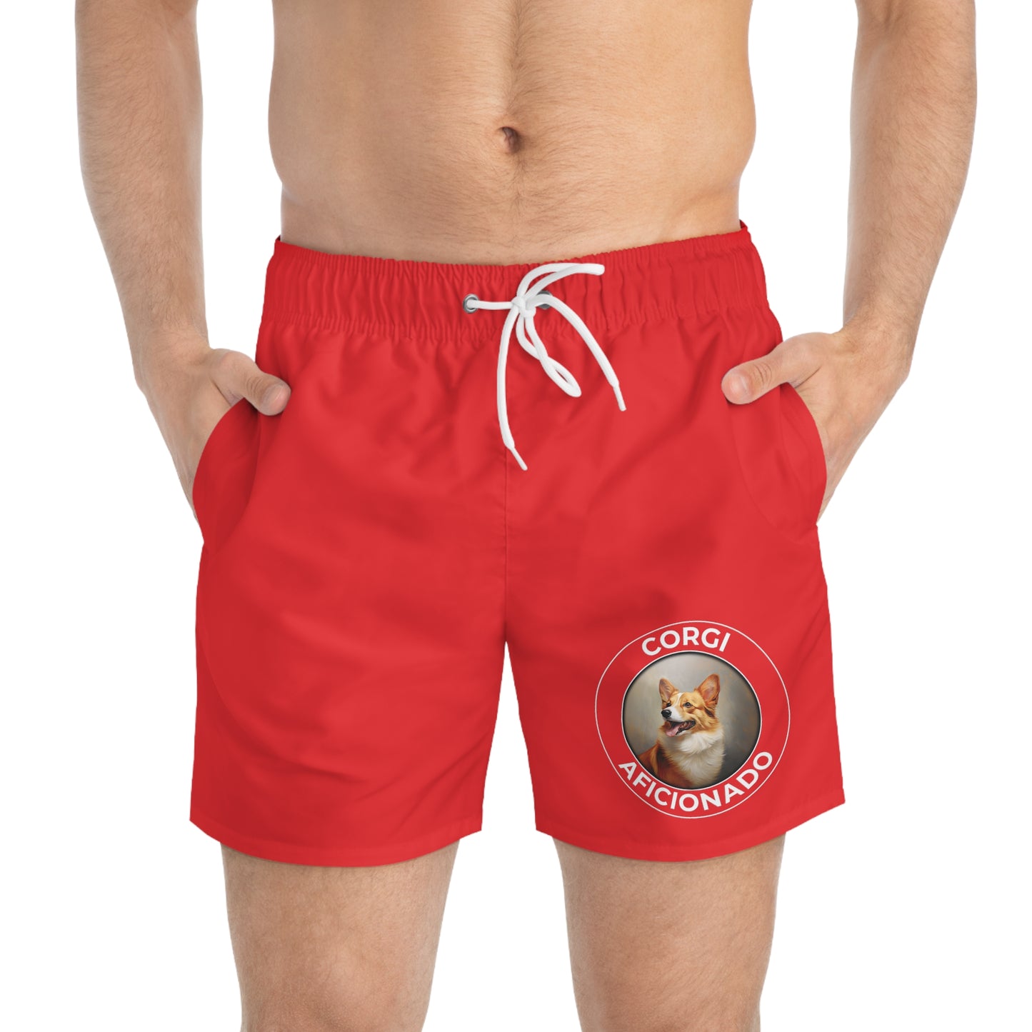 Corgi Aficionado - Swim Trunks