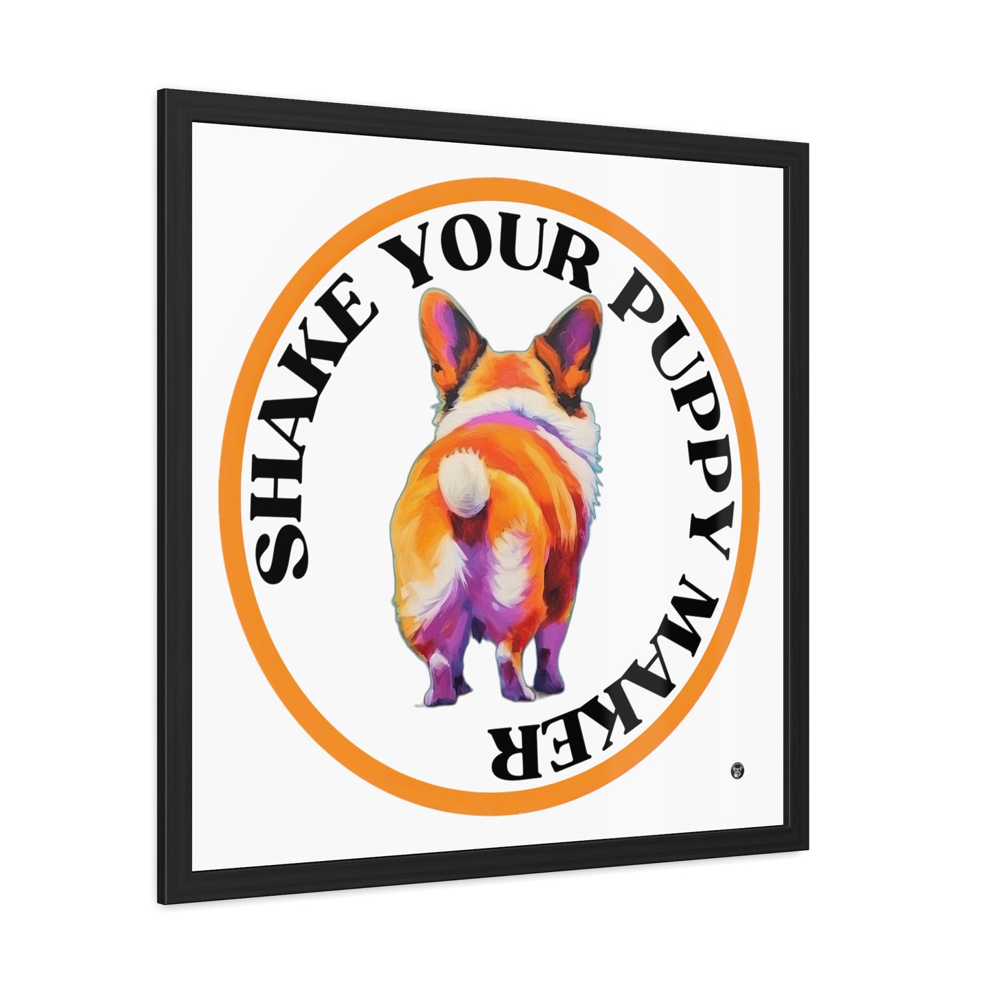 Shake Your Puppy Maker - Framed Print