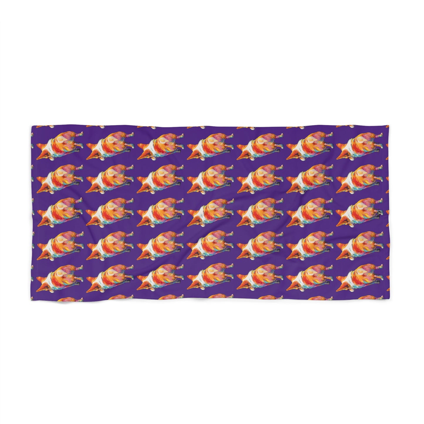 Rump Toast Mosaic - Beach Towel