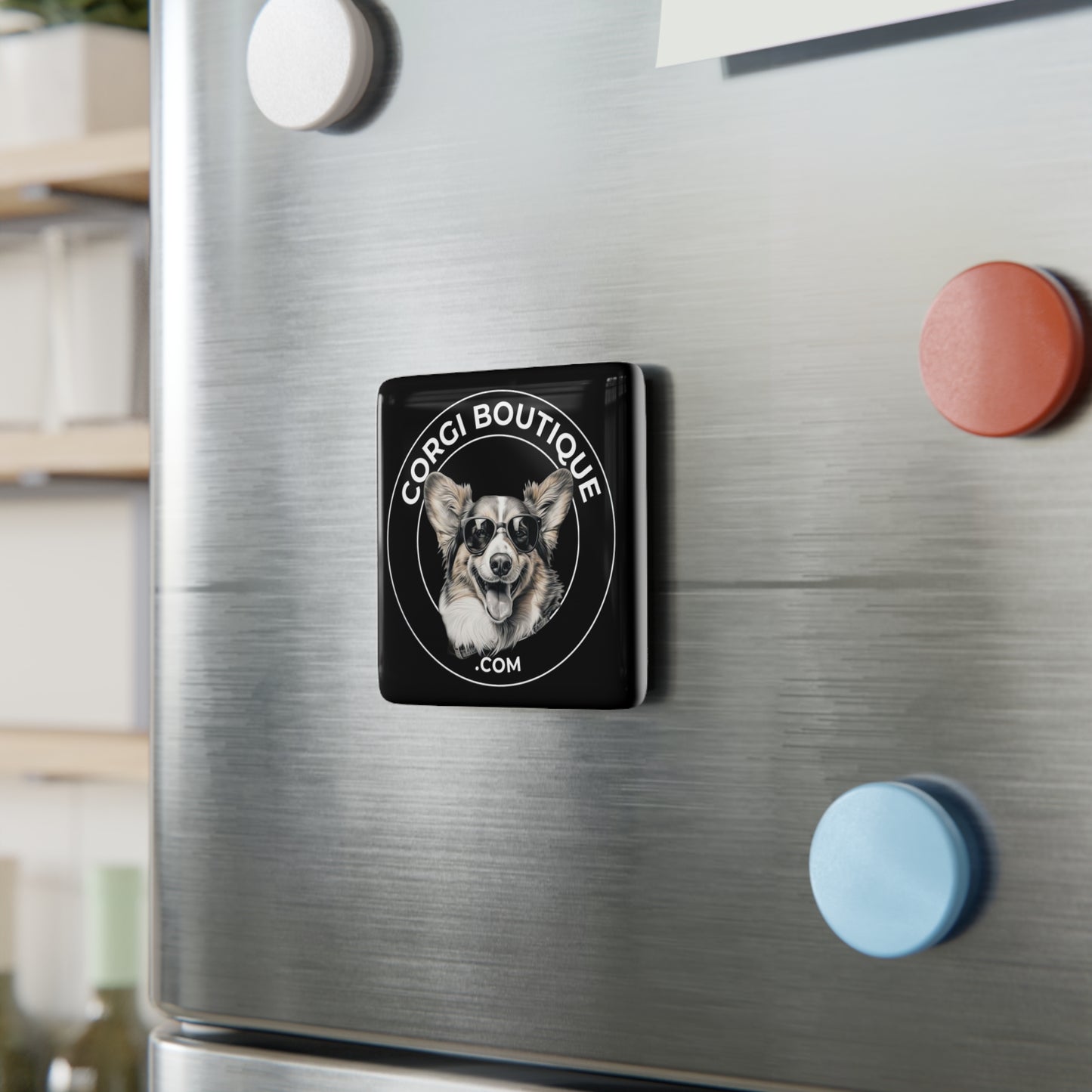 Corgi Boutique - Porcelain Magnet