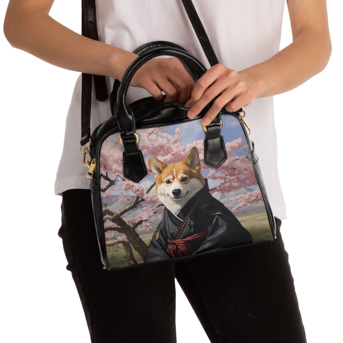 Zendog - Handbag w/Removable Shoulder Strap