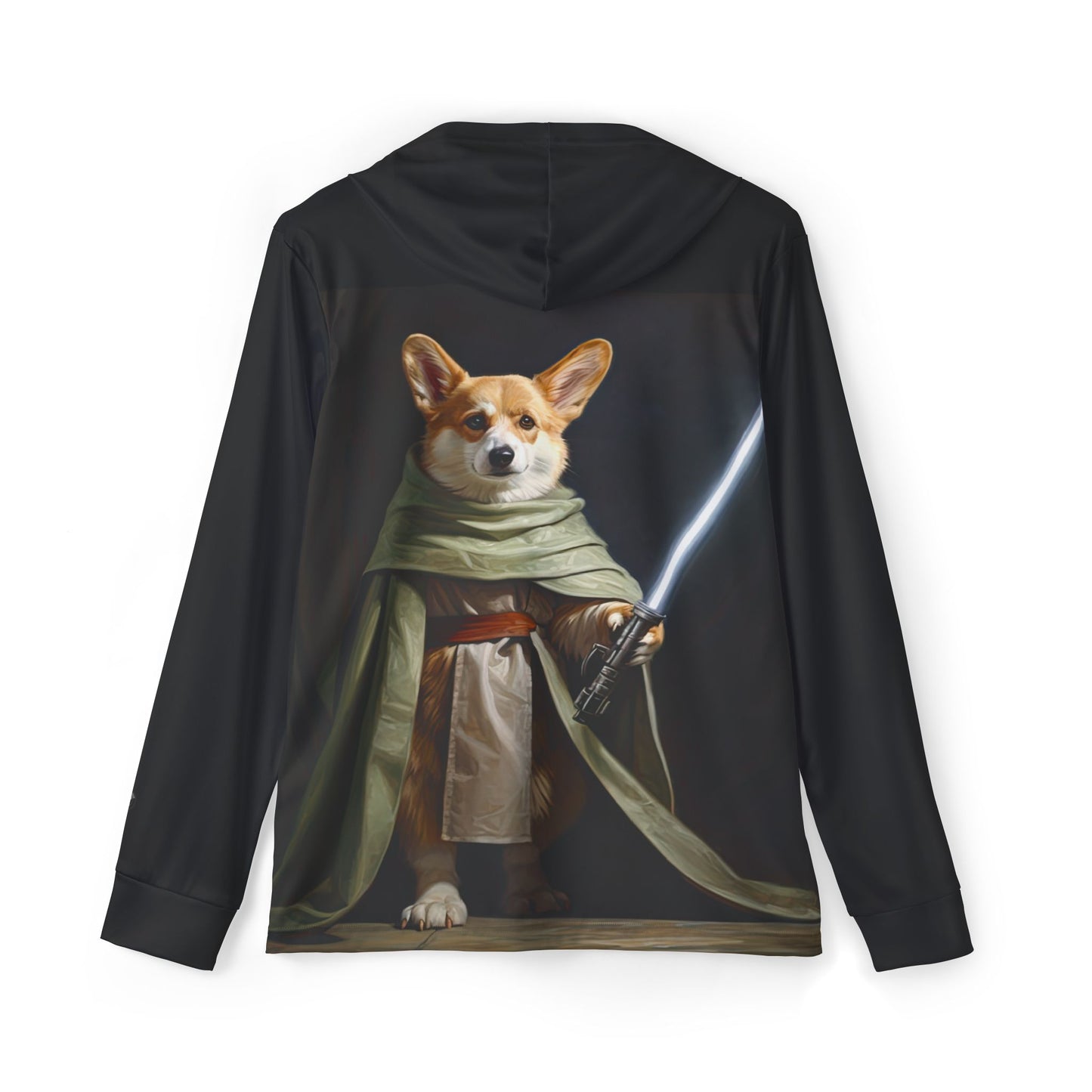 Jedi Corgi Light Hoodie