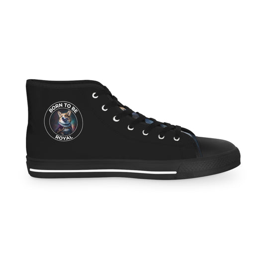 Born To Be Royal - Men's High Top Sneakers