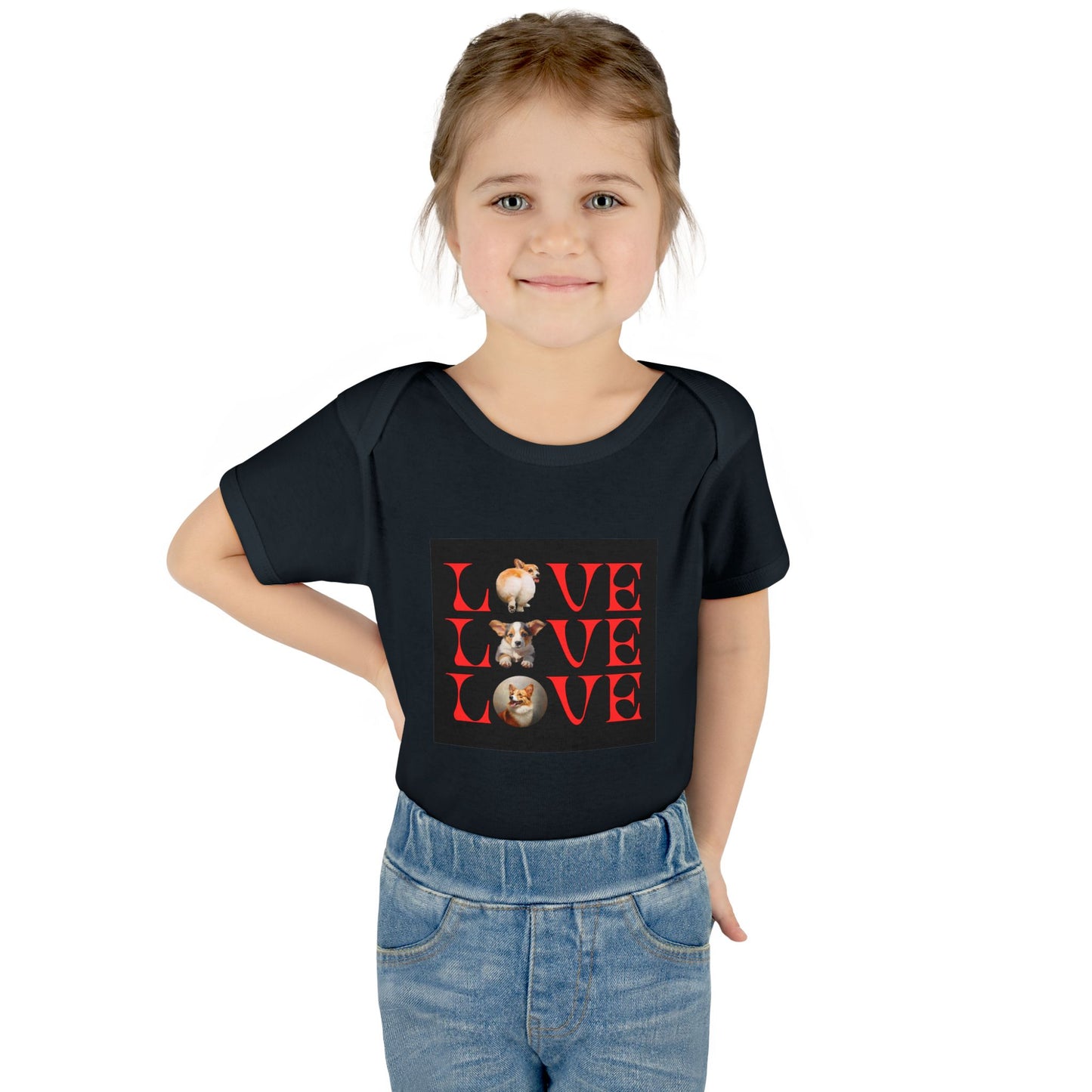 LOVE Infant Bodysuit