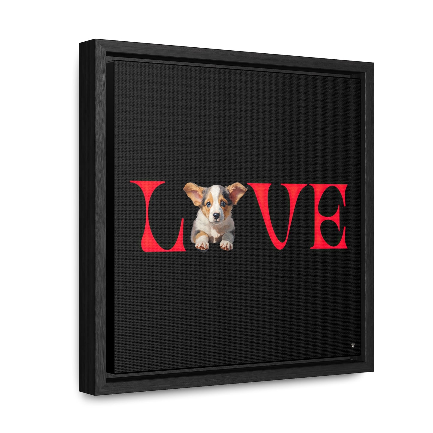 LOVE - Framed on Canvas