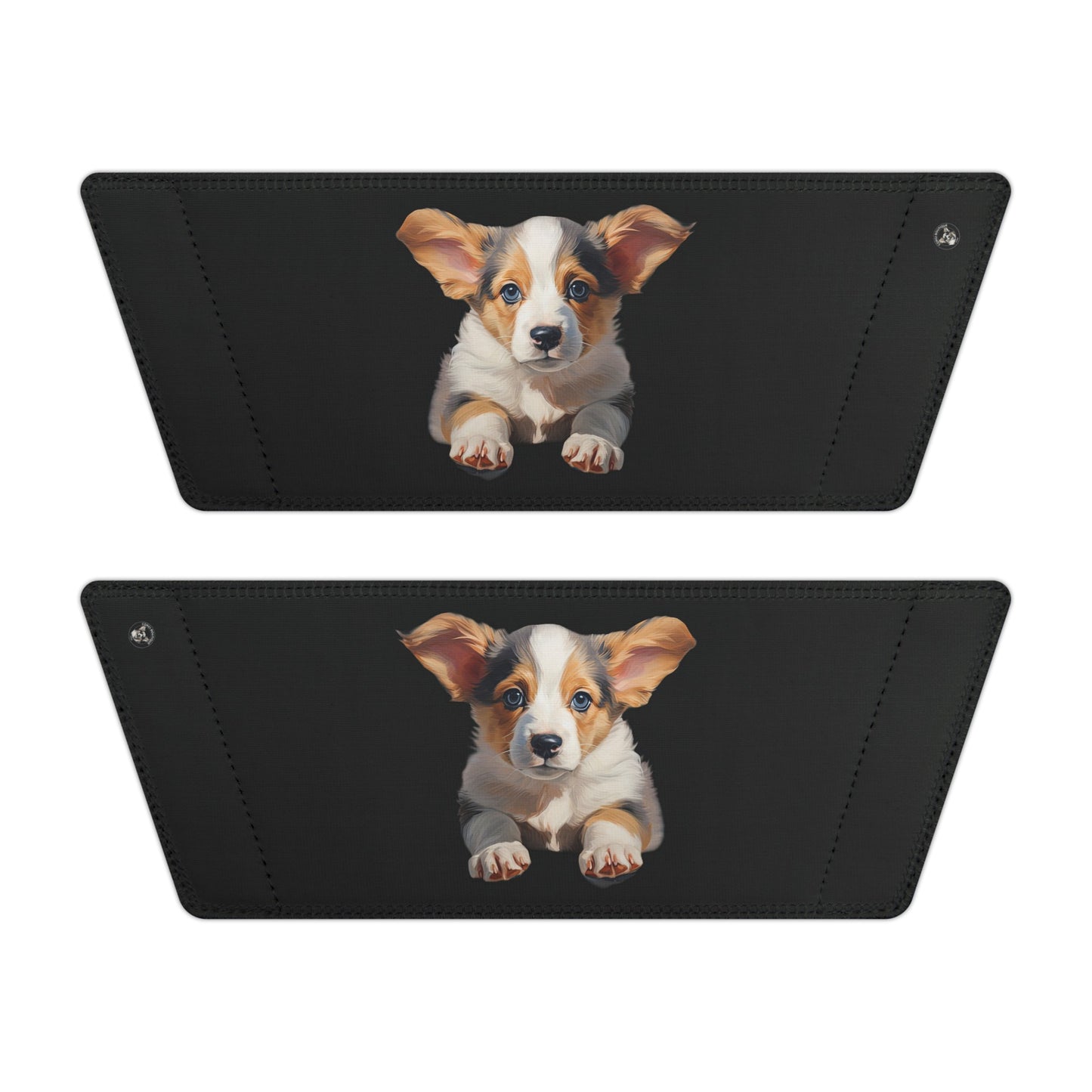 Puppy Portrait - Men's Slide Sandals