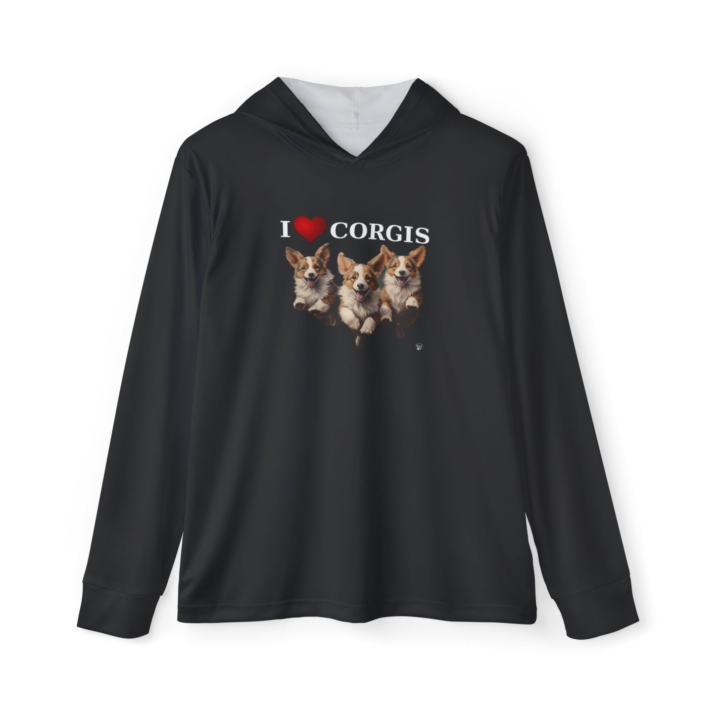 I Heart Corgis Light Hoodie