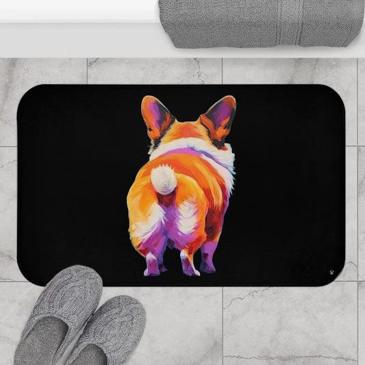 Corgi Butt - Bath Mat