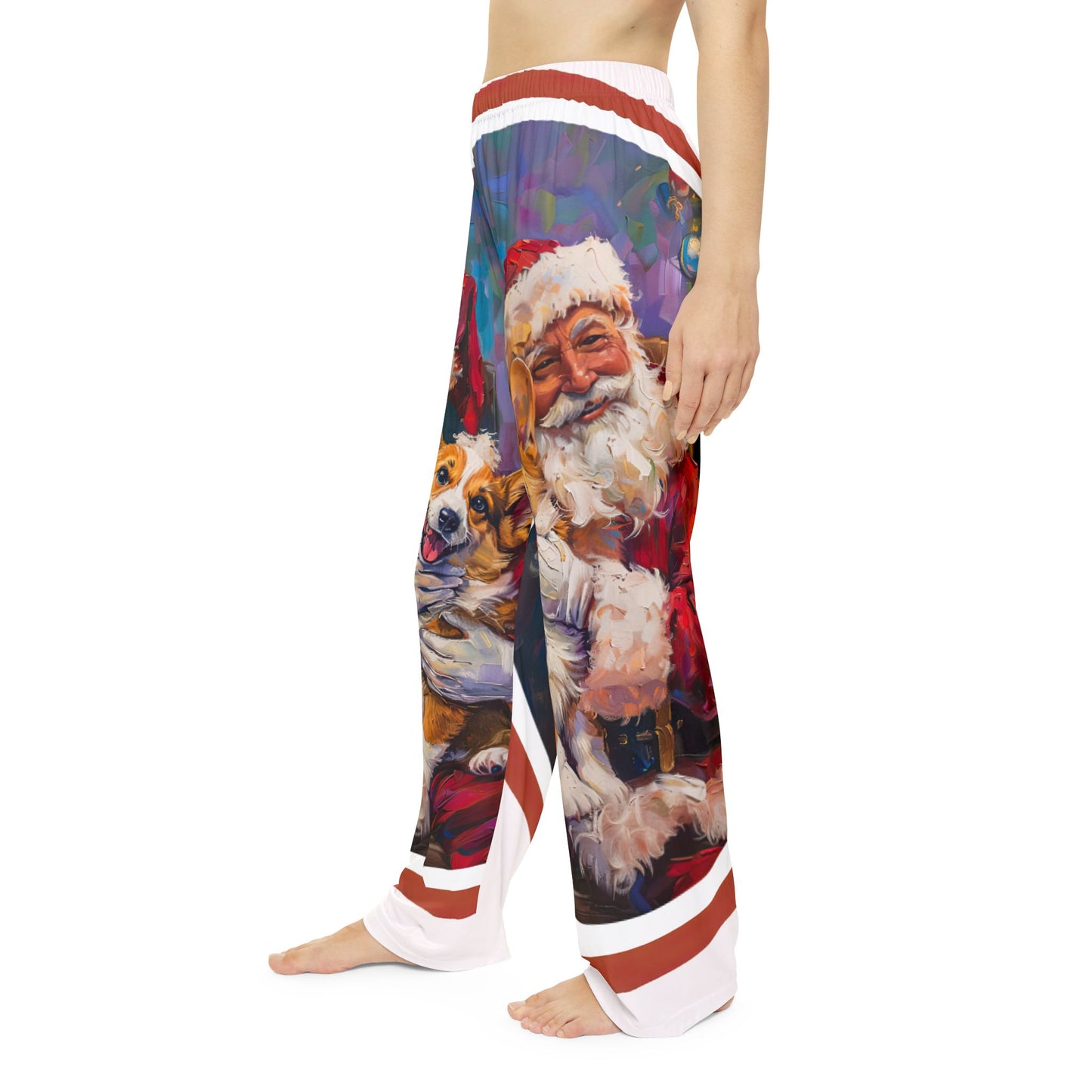 Christmas Corgi 2 Women's Pajama Pants