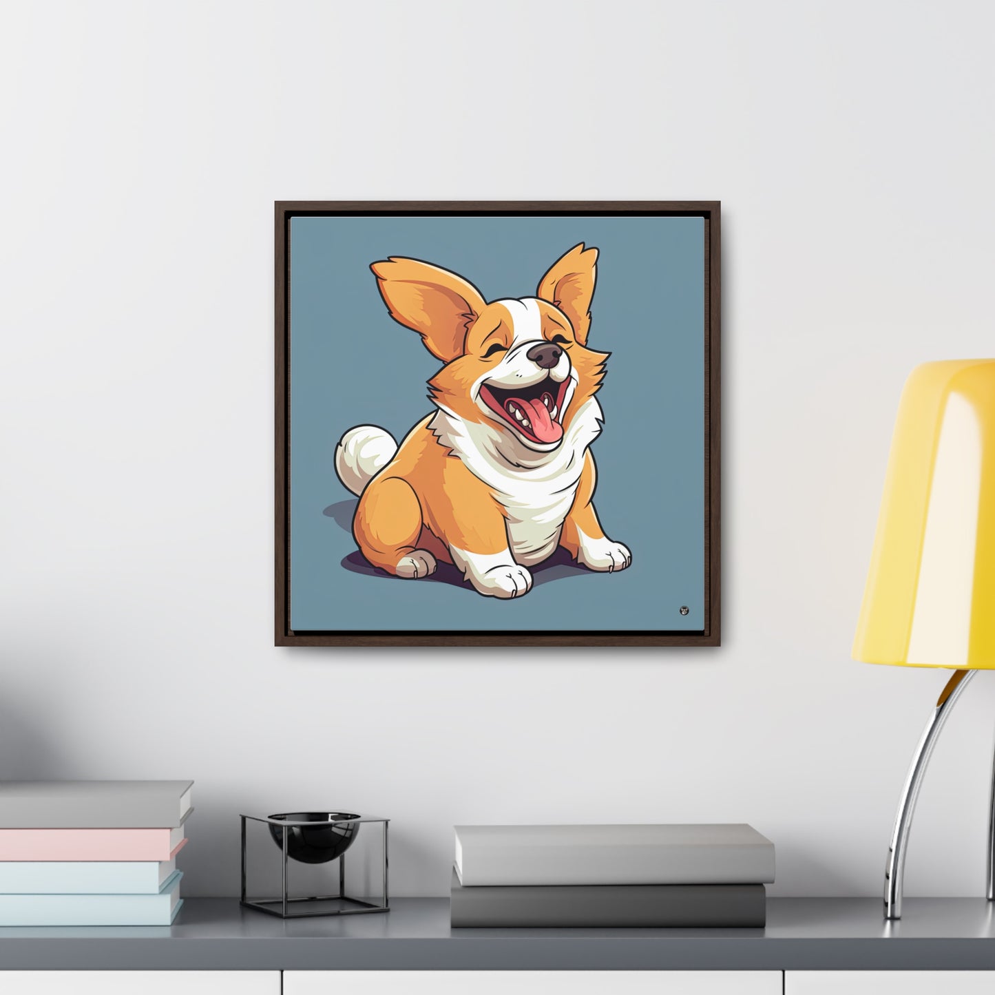 Jolly Jiggler - Framed on Canvas