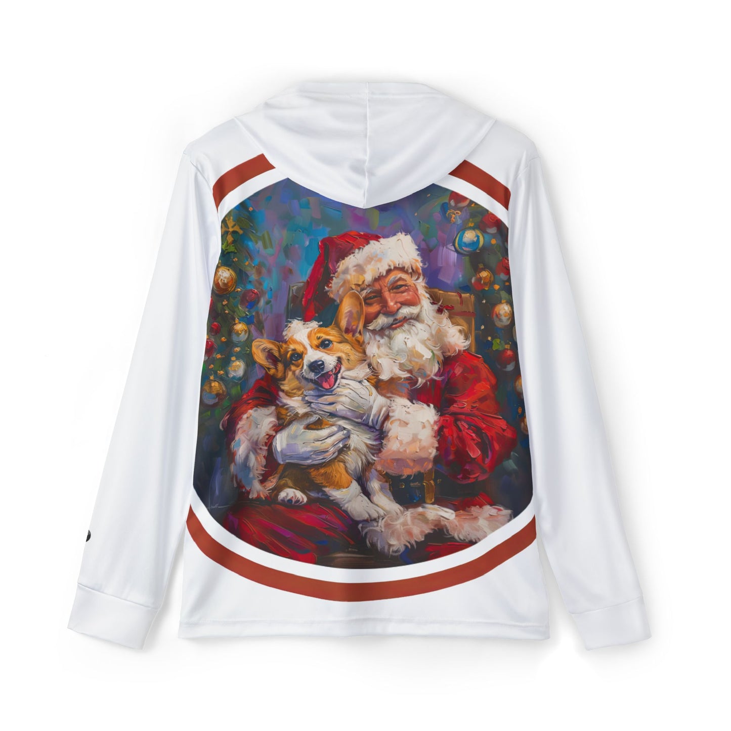 Christmas Corgi Light Hoodie