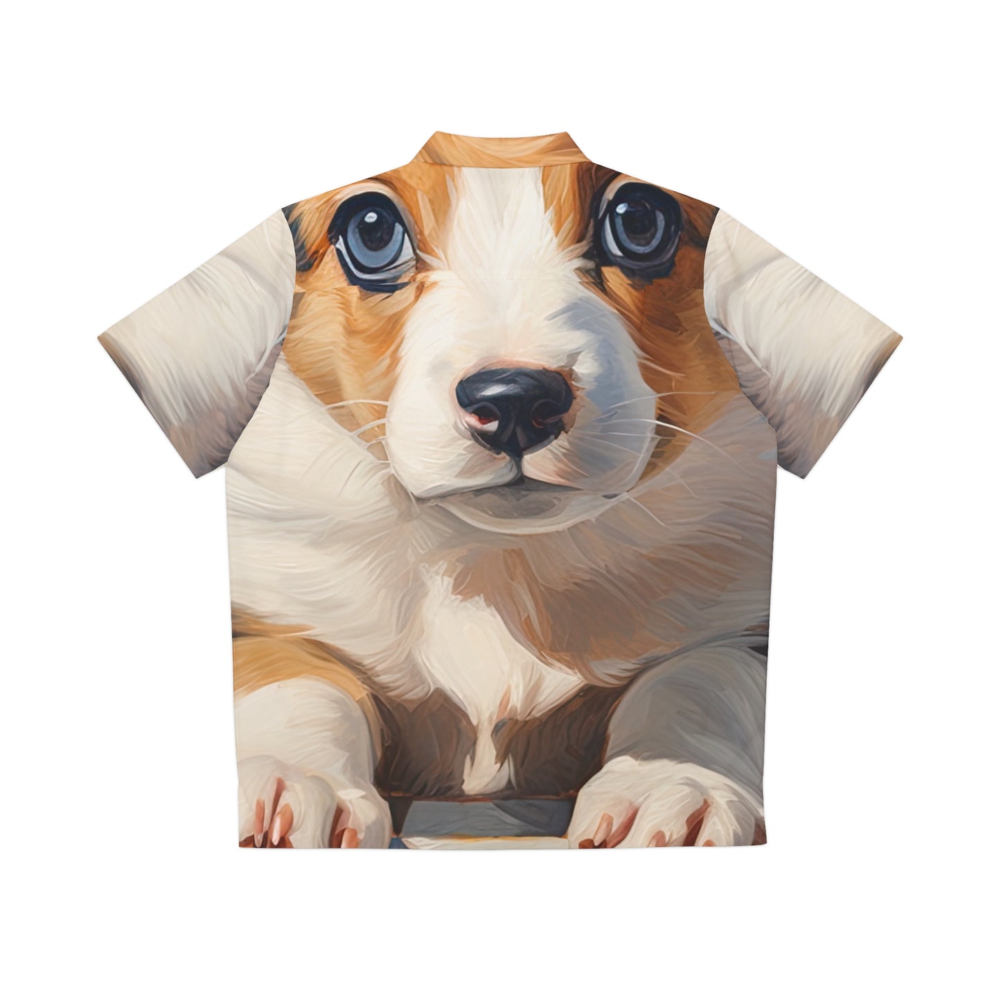 Chemise hawaïenne Patte de chiot