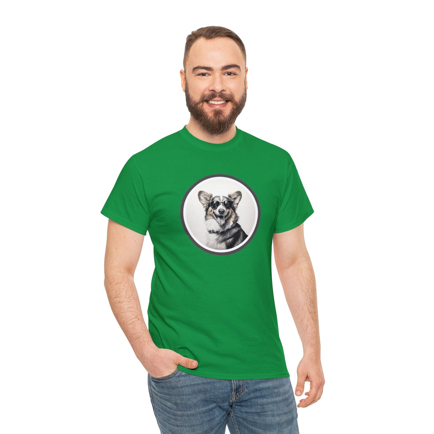 Corgi Cool - Unisex Heavy Cotton Tee