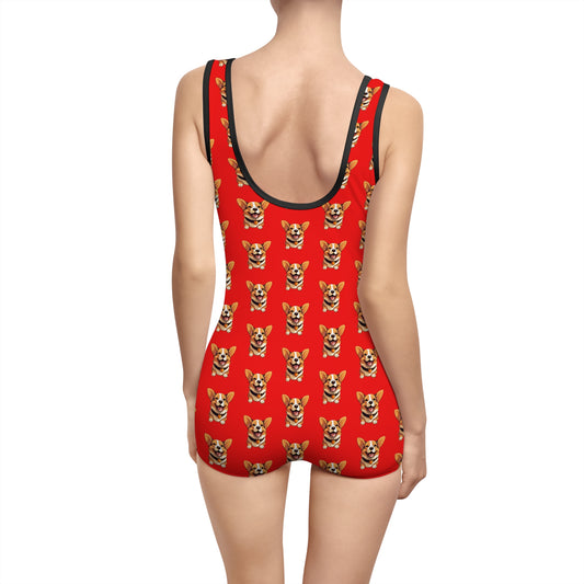 Puppy Love Vintage One-Piece