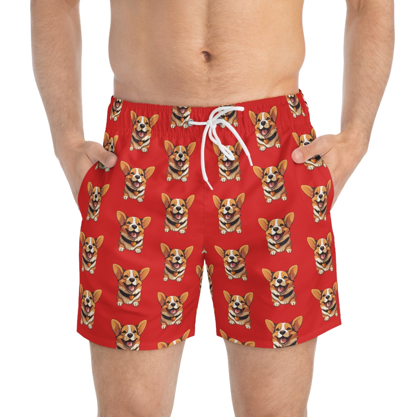 Puppy Love Swim Trunks