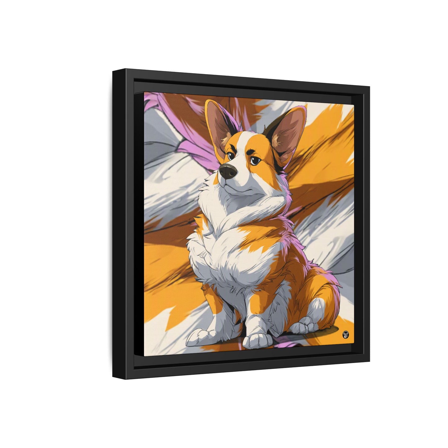 Boss Dog on Canvas