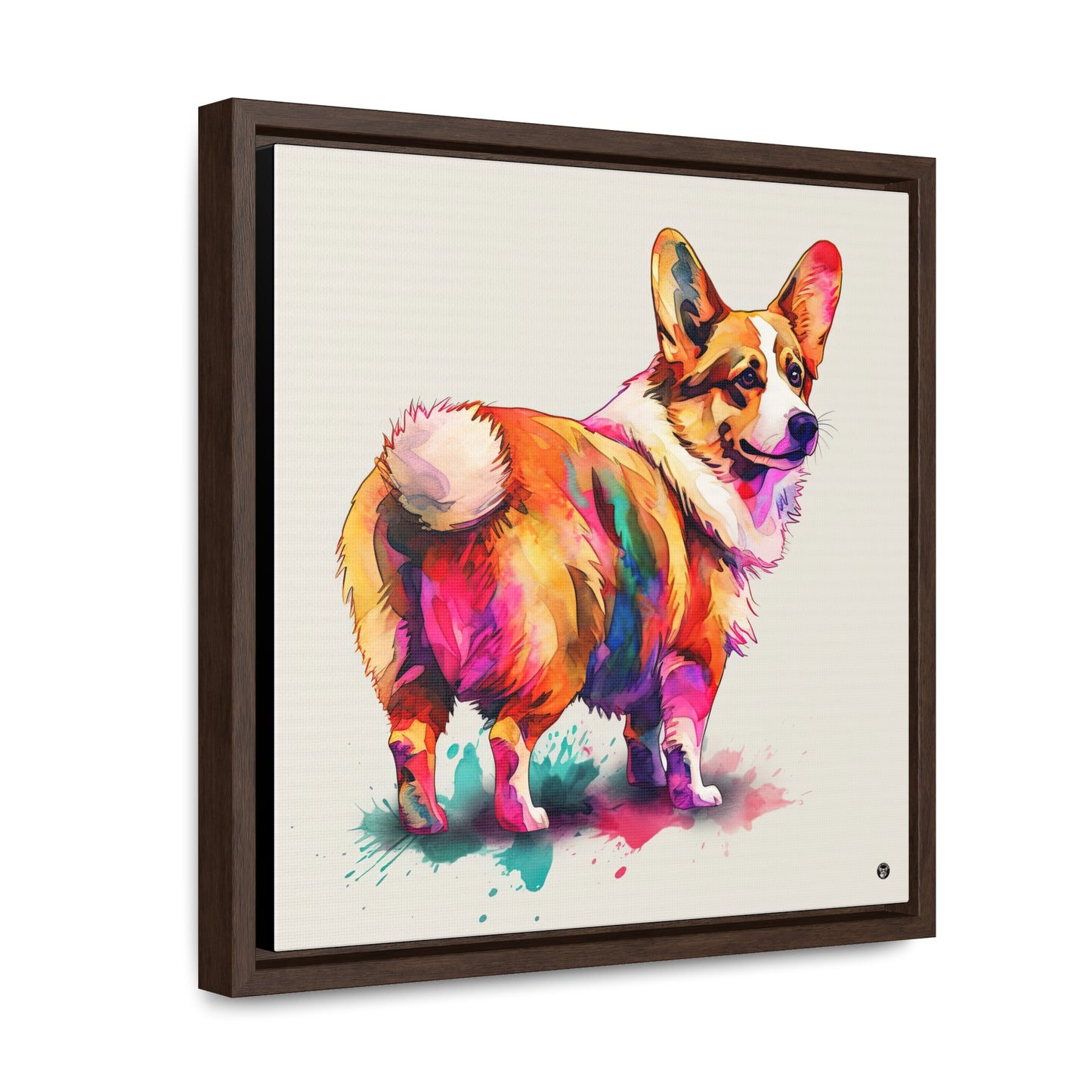 The Observer  - Framed on Canvas