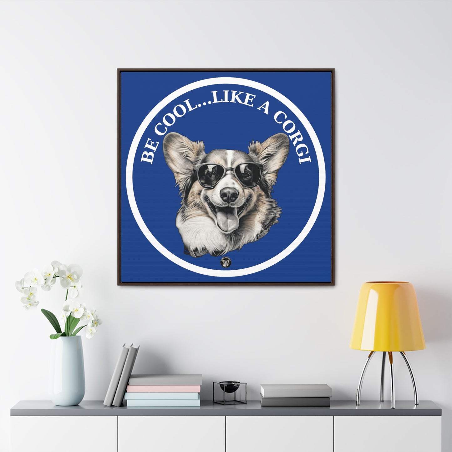 Be Cool - Framed on Canvas