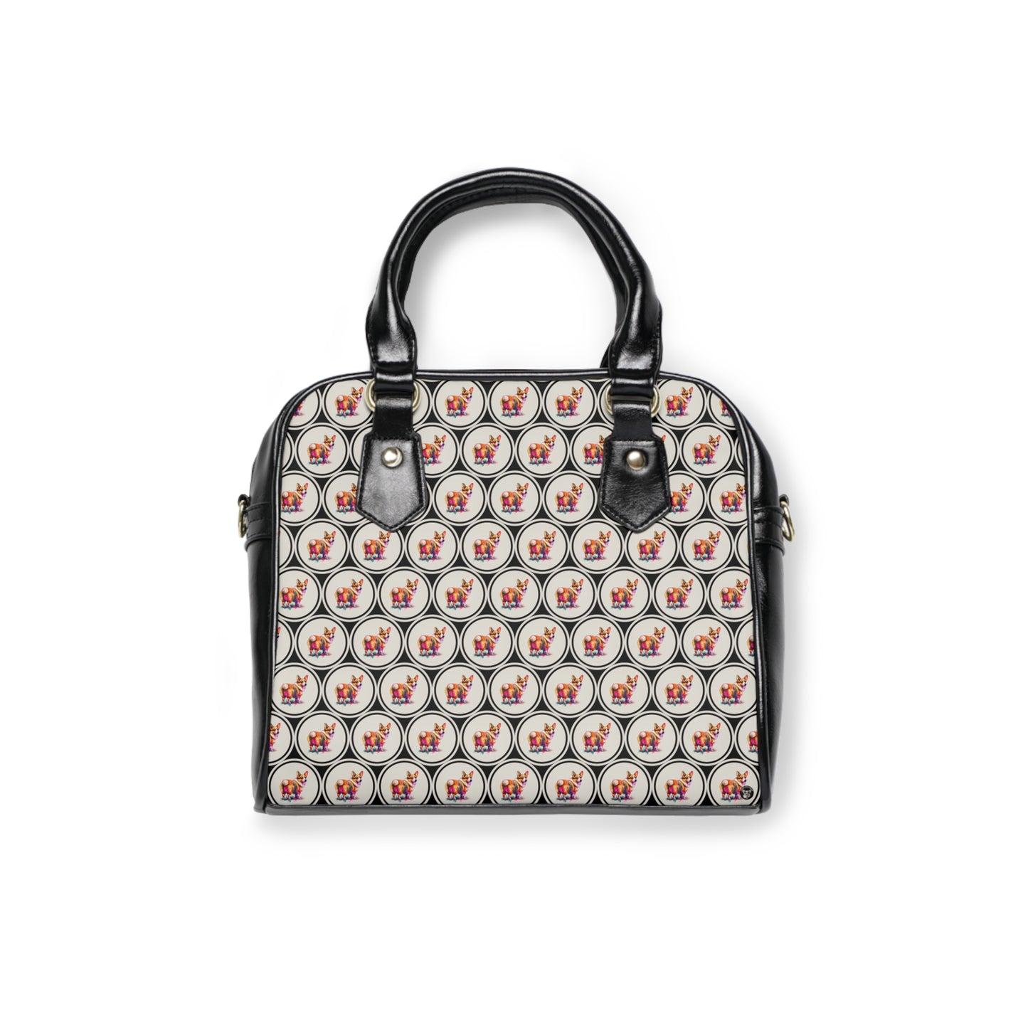 The Observer Mosaic - Handbag w/Removable Shoulder Strap