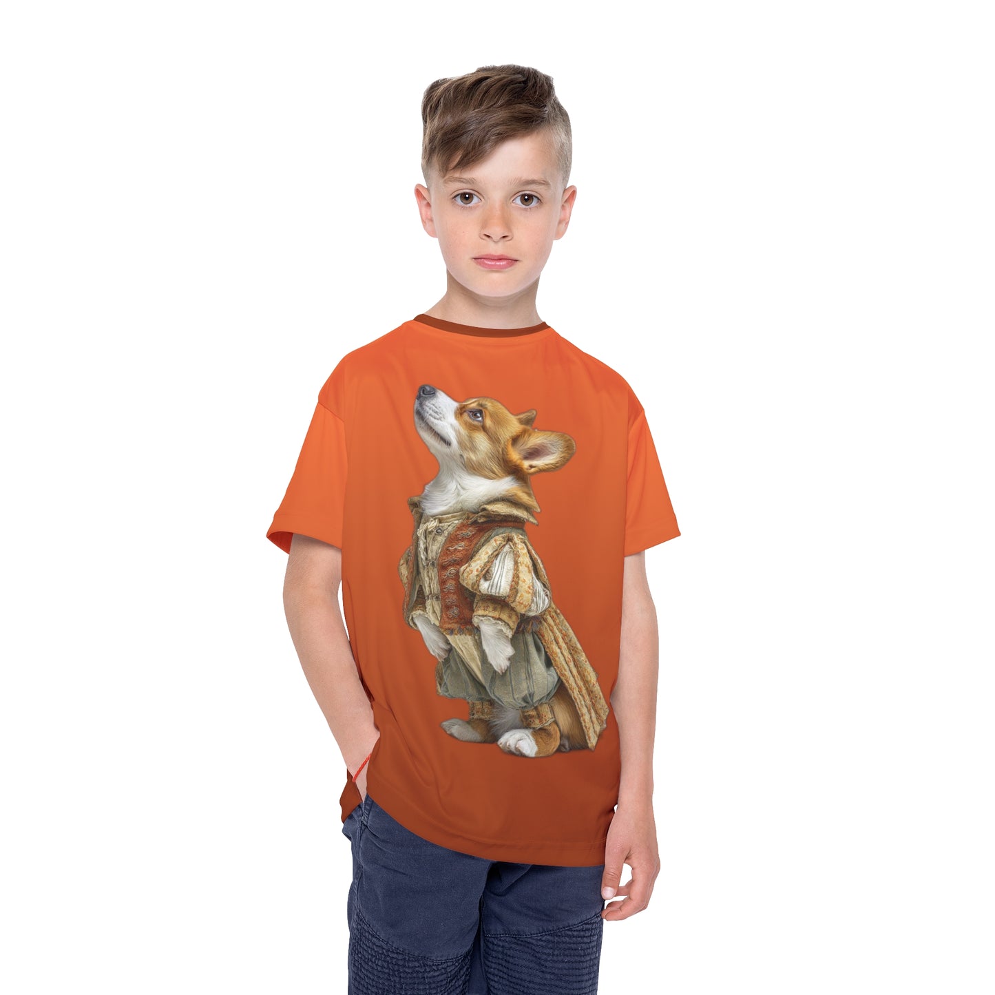 Prince Corgi Kid's Sports Tee