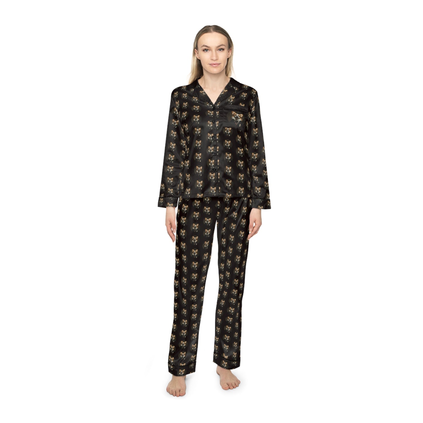 Corgi Potter Silky Pajamas